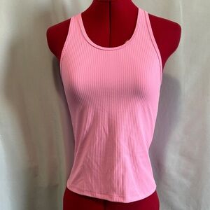 Athletic Works Pink Ribbed Tank Top XL32
